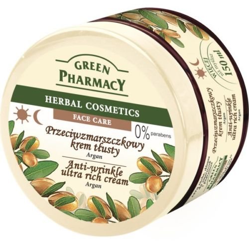 GREEN PHARMACY CREMA HIDRATANTE ACEITE DE ARGAN 150 ML.