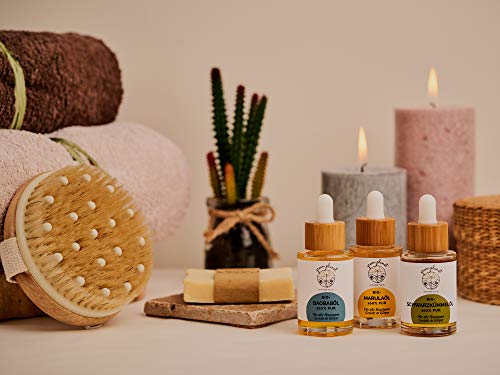 green planet COSMETICS Aceite De Marula Orgánico y Prensado en Frío | Cosmética Natural y Vegano | 100% Puro | Para la Cara y el Cuerpo | 30ml