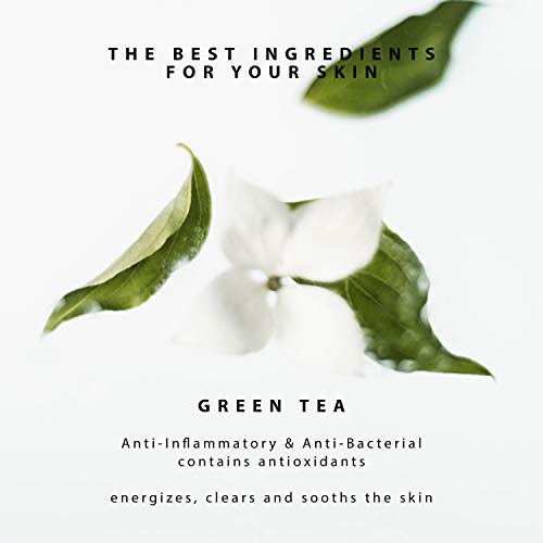 Green Tea cara línea Italiano Natural cosmético natyr – Justo & natural hydrierend, weichmachend, nährend, suave, schützend