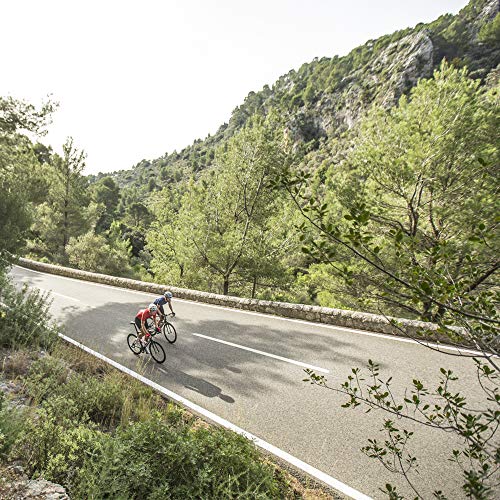 GripGrab SuperGel-Stark - Guantes de Ciclismo con Dedos Cortos y Acolchados, para Hombre, Talla M, Color Rojo