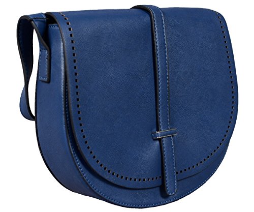 Grisodonna - Bolso al hombro de Material Sintético para mujer Azul azul