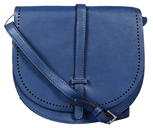 Grisodonna - Bolso al hombro de Material Sintético para mujer Azul azul