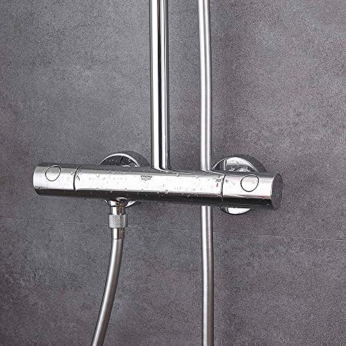 Grohe 27296002 Euphoria 260 - Sistema de ducha con termostato, alcachofa de 260 mm con tres chorros y teleducha de 110 mm con tres chorros