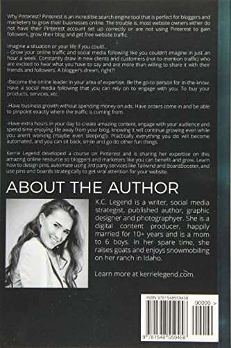 Grow Your Nail Salon Business: Learn Pinterest Strategy: How to Increase Blog Subscribers, Make More Sales, Design Pins, Automate & Get Website Traffic for Free