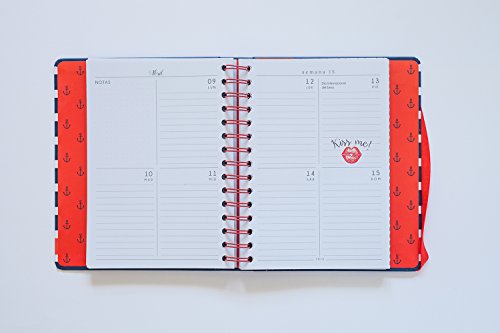 Grupo Erik Editores Agenda Escolar 2017/2018 Semana Vista Premium Amelie Marinero