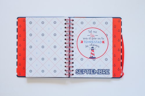 Grupo Erik Editores Agenda Escolar 2017/2018 Semana Vista Premium Amelie Marinero