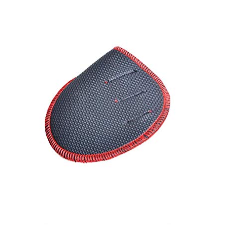 Guantes de Entrenamiento en Profundidad de Profitness Antideslizante de Palma Peso de elevación de Silicona Guante Que se Deben Evitar Callos Hombres Mujeres (Rojo)