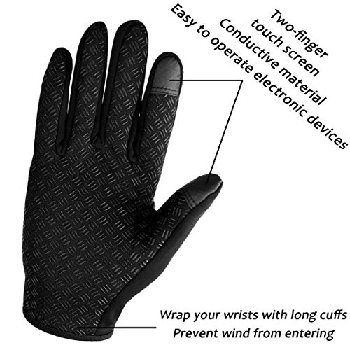 Guantes Invierno Hombre Mujer Guantes Termicos para frio moto ciclismo running bici gym para movil Tactiles Regalos Originales para Hombre Mujer Amigo Invisible Navidad Adolescentes Madres Padre