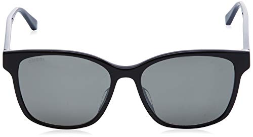 Gucci GG0417SK-002 Gafas de sol, Negro/Multicolor/Brillo, 56 Unisex