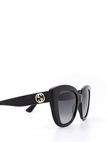 Gucci Luxury Fashion GG0327S001 - Gafas de sol para mujer, color negro