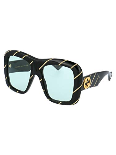 Gucci Luxury Fashion GG0498S006 - Gafas de sol para mujer, color negro