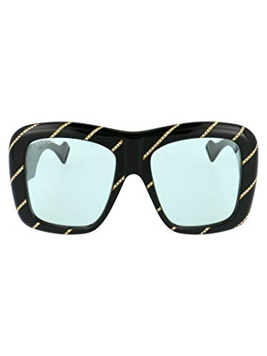 Gucci Luxury Fashion GG0498S006 - Gafas de sol para mujer, color negro