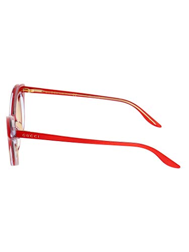 Gucci Luxury Fashion GG0707S003 - Gafas de sol para mujer, color rojo