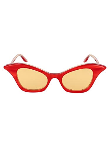 Gucci Luxury Fashion GG0707S003 - Gafas de sol para mujer, color rojo