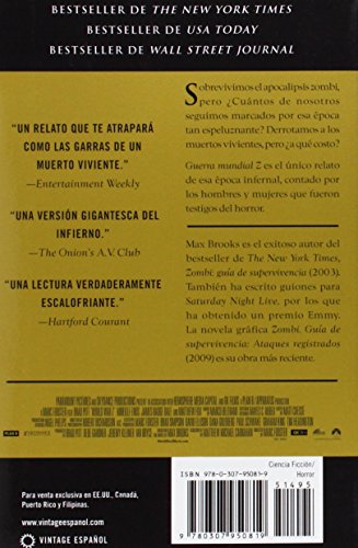 Guerra Mundial Z: Una Historia Oral de la Guerra Zombi = World War Z