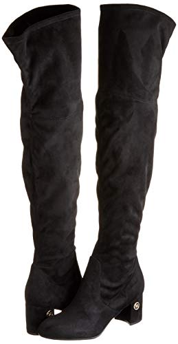 Guess ADLEE2/STIVALE (Boot)/Fabric, Botas Altas para Mujer, Negro (Black Black), 39 EU