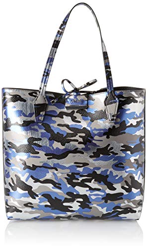 Guess Bobbi, Bolso tipo tote para Mujer, Multicolor (Black/Bcb), 42.5x35x12.5 centimeters (W x H x L)