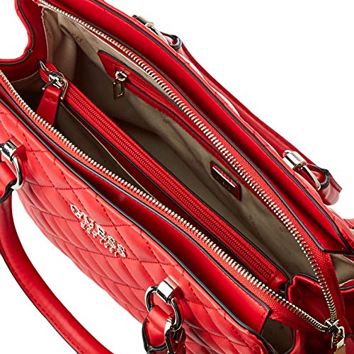 Guess Bolsos Mano MELISE Luxury Satchel para Mujer Rojo Talla única