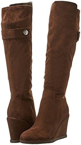 GUESS Botas cuña Marrón EU 36