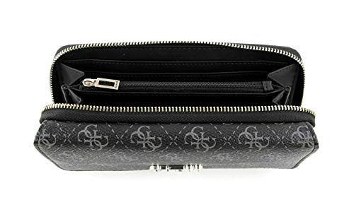 Guess Camy SLG Large Clutch Organizer Coal Multi