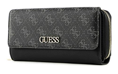 Guess Camy SLG Large Clutch Organizer Coal Multi