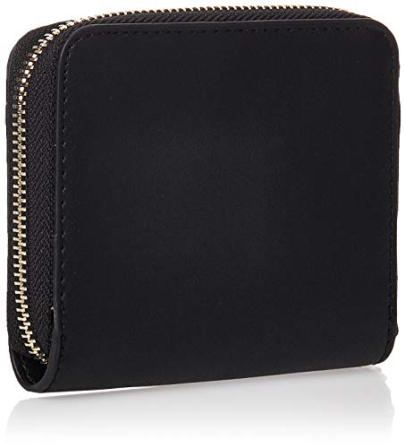 Guess Chrissy Small Zip Around Wallet, Billetera para Mujer, Negro, Talla única