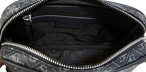 Guess Dan Logo Small NECESSAIRE Bags Briefcase Hombre, Black, Talla Única