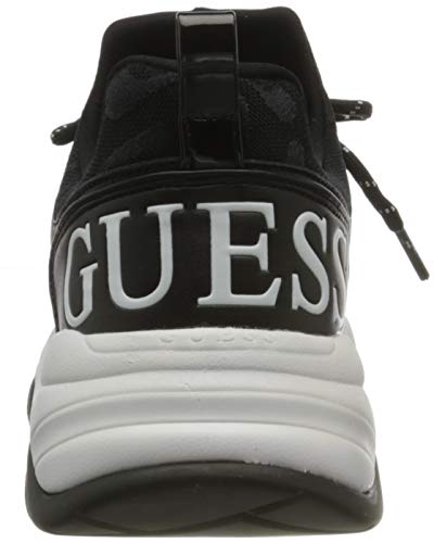 Guess FRANKEY/Active Lady/Leather LI, Oxford Plano para Mujer, Negro, 35 EU