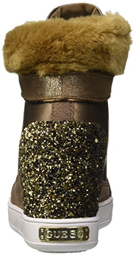 Guess Furr, Zapatillas Altas para Mujer, Marrón (Bronz), 39 EU