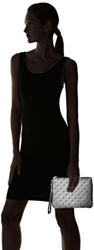 Guess - G Lurex, Organizadores de bolso Mujer, Negro (Black), 4x15x22,5 cm (W x H L)