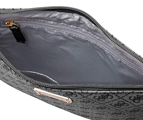 Guess - G Lurex, Organizadores de bolso Mujer, Negro (Black), 4x15x22,5 cm (W x H L)