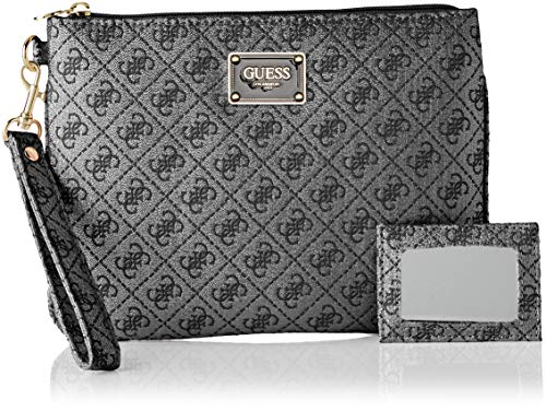 Guess - G Lurex, Organizadores de bolso Mujer, Negro (Black), 4x15x22,5 cm (W x H L)