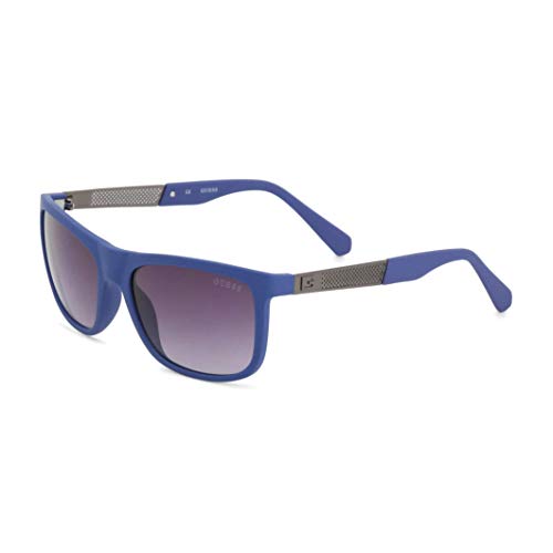 Guess GU6843 Gafas de sol, Azul (blue,black), 52 Unisex Adulto