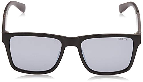 Guess Gu6928 02c 56 Monturas de gafas, Negro (Negro OpacoFumo Specchiato), 56.0 Unisex Adulto