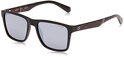 Guess Gu6928 02c 56 Monturas de gafas, Negro (Negro OpacoFumo Specchiato), 56.0 Unisex Adulto