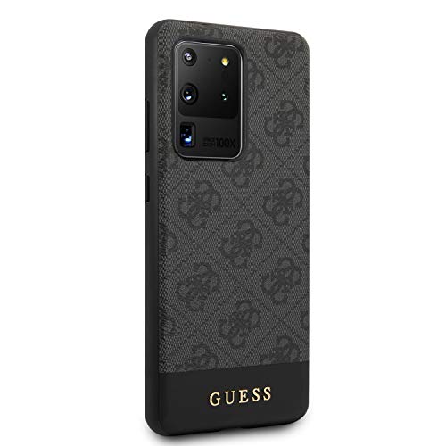 Guess GUHCS69G4GLGR - Funda para S20 Ultra G988, diseño de rayas, color gris