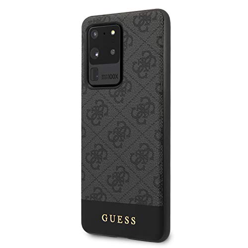 Guess GUHCS69G4GLGR - Funda para S20 Ultra G988, diseño de rayas, color gris
