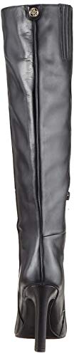 Guess Hillory/Stivale (Boot)/Leather, Botas Altas para Mujer, Negro (Black Black), 36 EU
