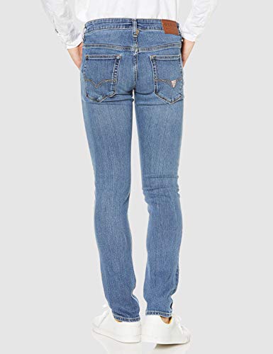 Guess Jeans M01A81D3YD2 - Pantalón con bolsillo para hombre Blu Jeans. 30W x 32L