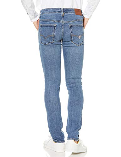 Guess Jeans M01A81D3YD2 - Pantalón con bolsillo para hombre Blu Jeans. 30W x 32L
