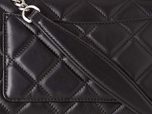 Guess Kiki Crossbody Flap, bolso bandolera para Mujer, Multicolor (Crystal), 15x15x25 Centimeters (W x H x L)