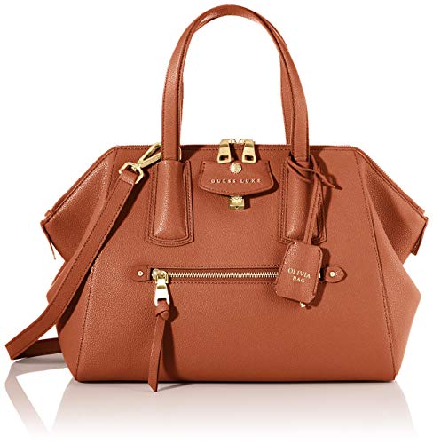 Guess - Olivia, Bolso de mano Mujer, Beige (Camel), 17x25x34 cm (W x H L)