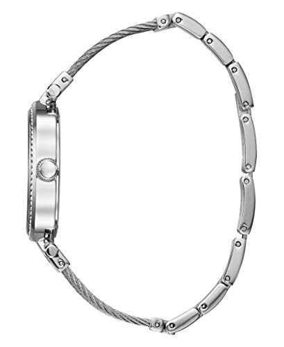 Guess Reloj analogico para Mujer de Cuarzo con Correa en Acero Inoxidable W0638L1
