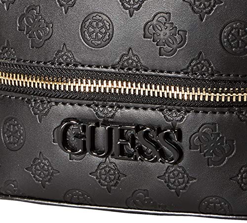 Guess Skye Backpack, Mochila para Mujer, Negro (Black), 9x26.5x20 centimeters (W x H x L)