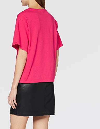 Guess SS RN Paulina tee Camiseta, Rosa, XS para Mujer