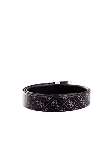 GUESS UOMO Box Regalo Cintura Reversibile Doppia Fibbia Nero Mod. GIF045 LEA35 XL