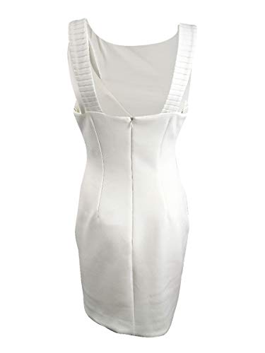 GUESS Vestido ajustado a rayas para mujer - Marfíl - 42