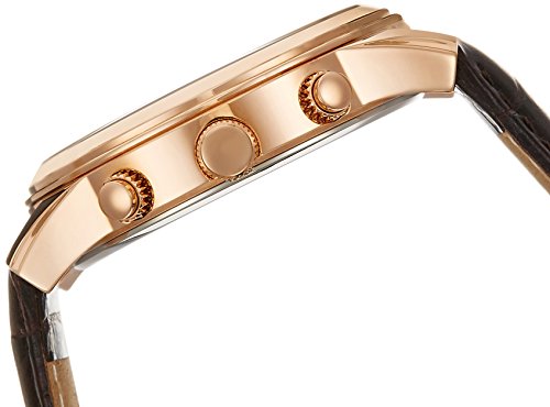 Guess W0076G4 - Reloj de Cuarzo para Hombre, con Correa de Cuero, Color marrón