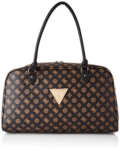 Guess Wilder Duffle, Equipaje de Mano para Mujer, marrón