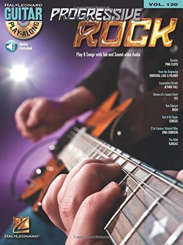 Guitar Play-Along Volume 120: Progressive Rock (Book/CD) (Play Along Book & CD)